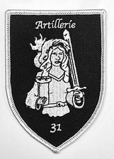 Artillerie Ari 31 &ndash;&nbsp;Patch/Aufn&auml;her - German Navy