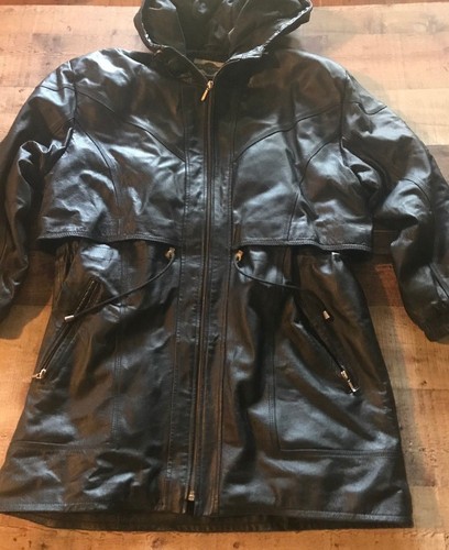 Outbrook Leather Jacket size M Black 