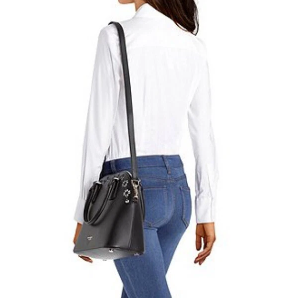 Sylvia perforated deals large satchel