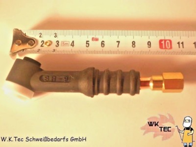 WIG Brennerhals Brennerkörper SR WP WK 9 TIG Torch Brennerkopf Schweißbrenner