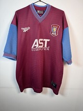 Authentic Reebok Aston Villa 1997-98 Home Shirt. Size XL