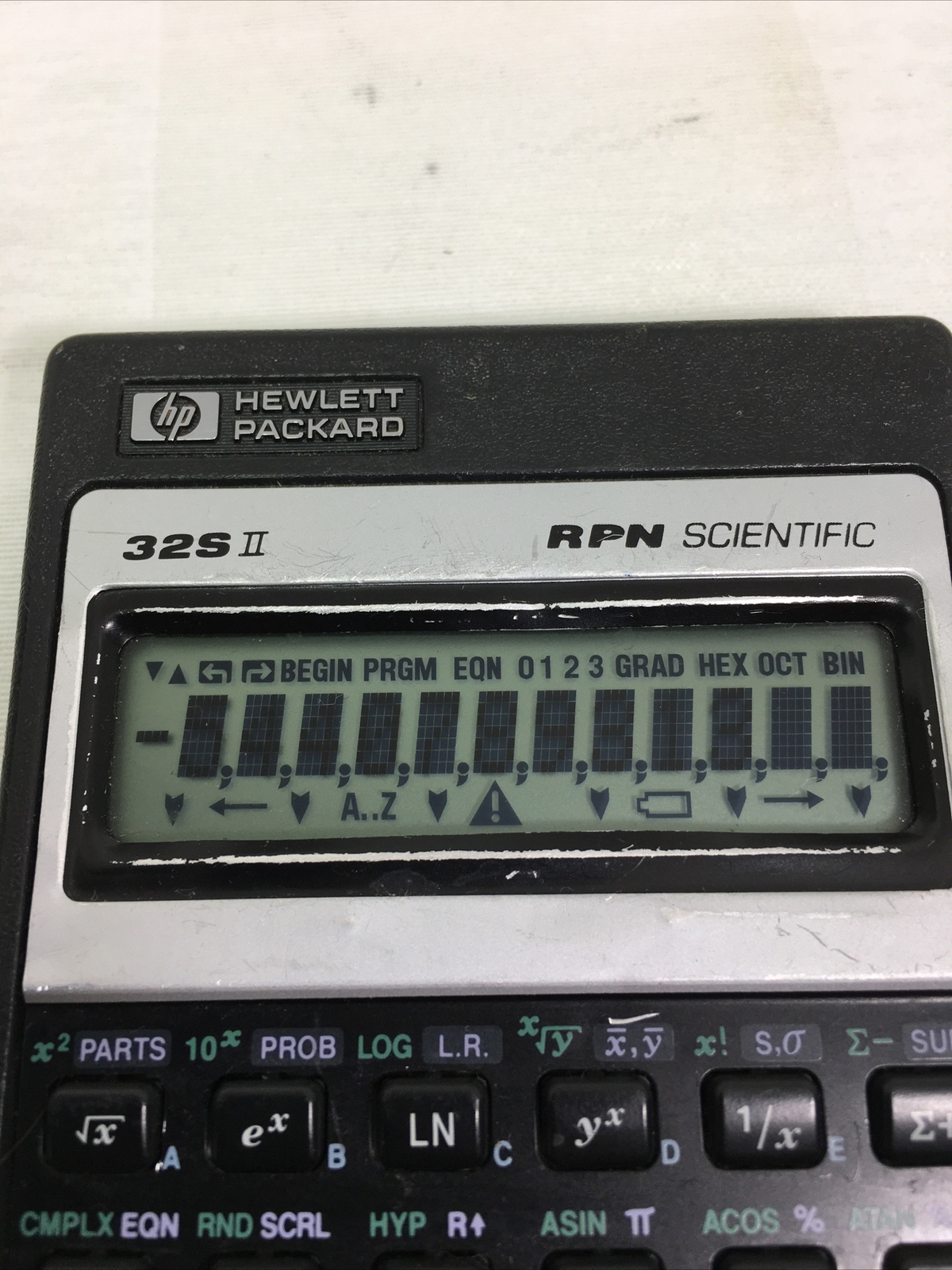 Genuine OEM Hewlett Packard HP 32S II RPN Scientific Calculator FOR