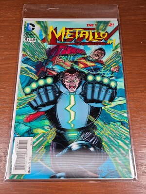 Superman Action Comics #23.4 Metallo #1 3D Cover (DC New 52) 1st Print NM