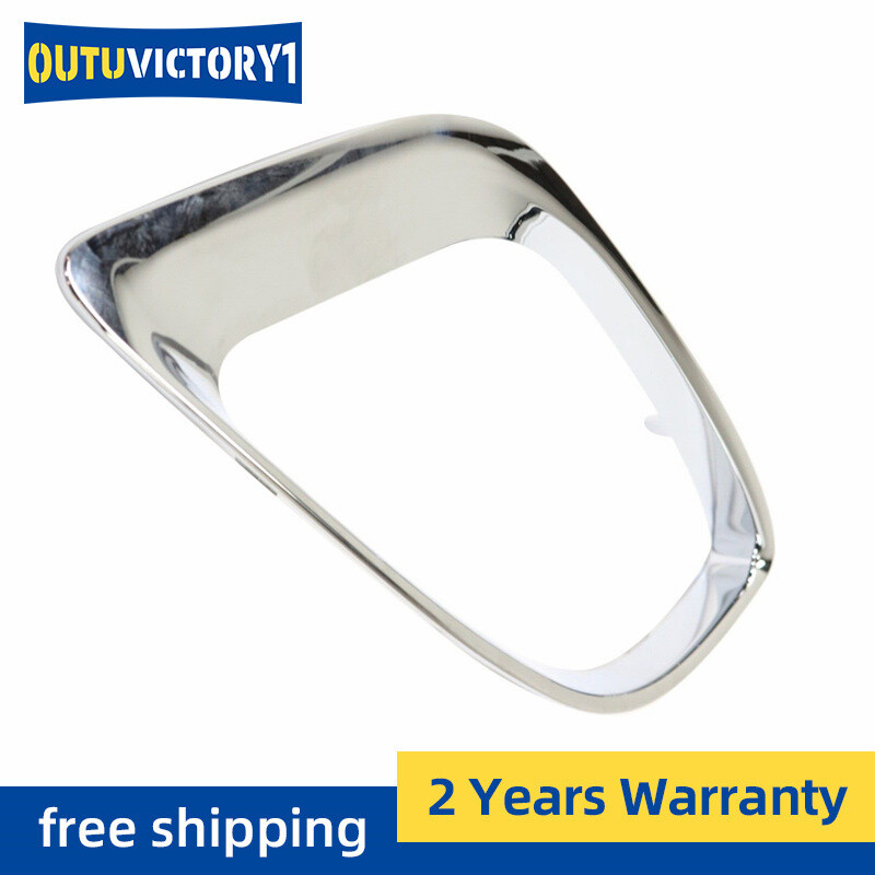 Front Right Side Fog Light Trim Bezel Chrome Housing For Dodge Durango 2014-2020