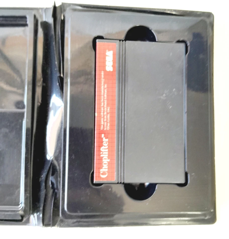 Choplifter Sega Master System - Clamshell Case - Tested And Working - Image 4 of 4