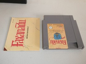 faxanadu GAME Nintendo NES complete Boxed PAL A