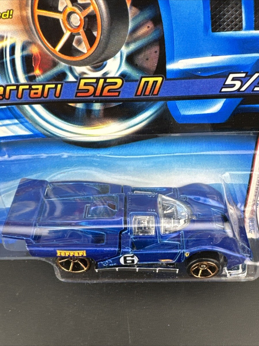 Hot Wheels Ferrari Rager 512 M 60周年記念 Hot Wheels Ferrari Rager 512 M 60Th Anniversary | eBay