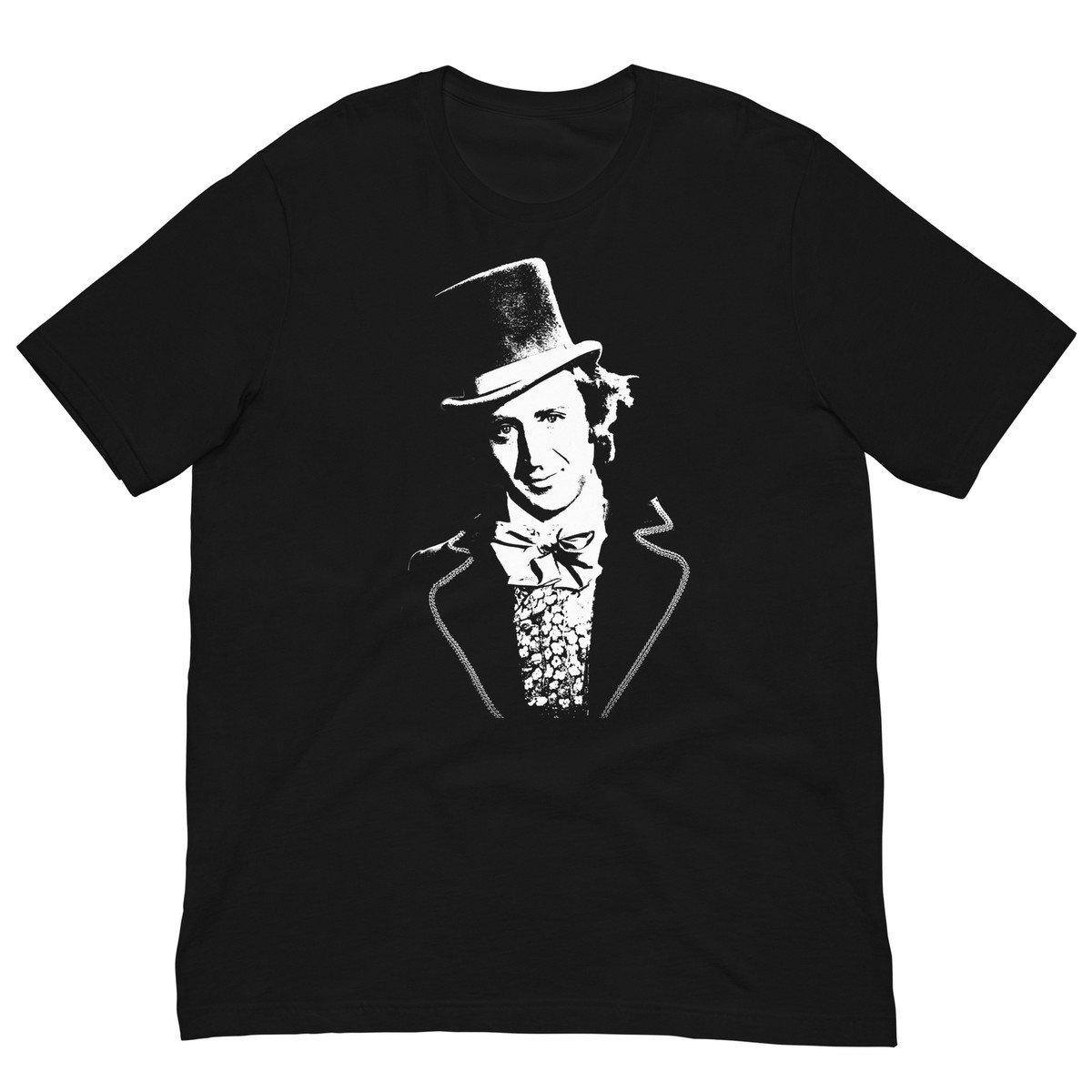 Gene Wilder Digital Art Portrait Graphic Tee Shirt Unisex t-shirt