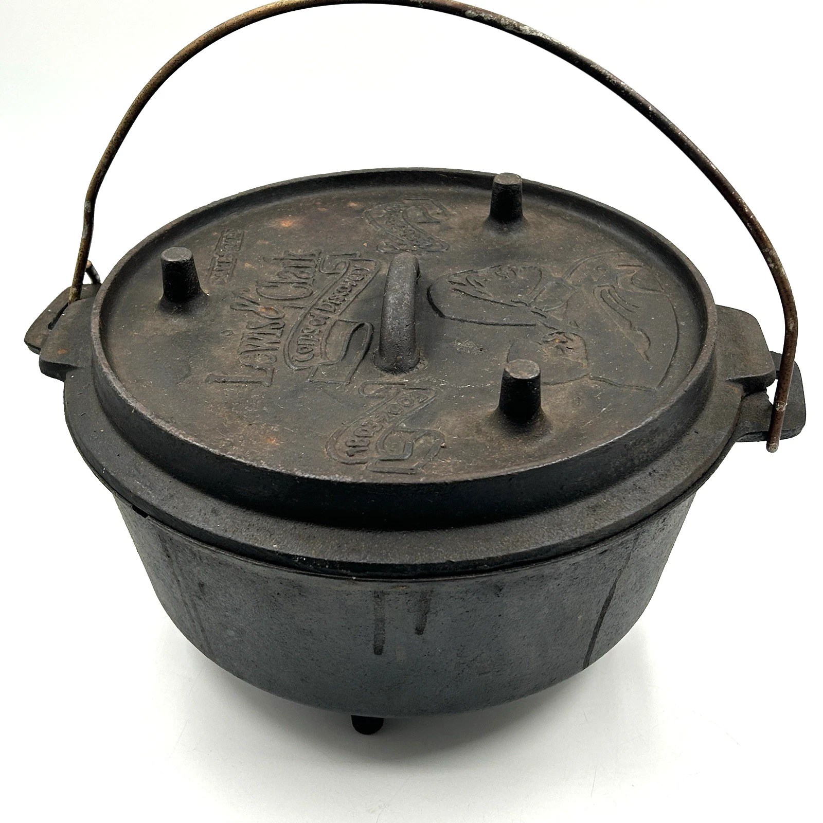 Lewis and Clark Camp Chef Cast Iron Dutch Oven Camping Outdoors DO-10