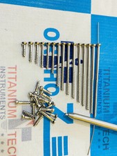 4mm Cannulated Cancellous Screw Partial thread  14 to 90mm SS 316L (64 pcs)