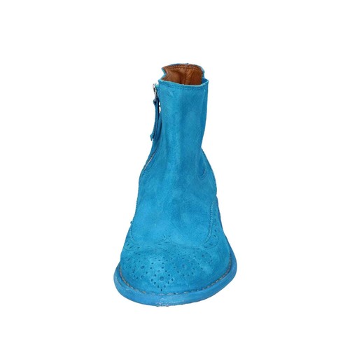 Chaussures femme MOMA 37 EU bottines bleu clair daim BC826-37 - Photo 4 sur 5