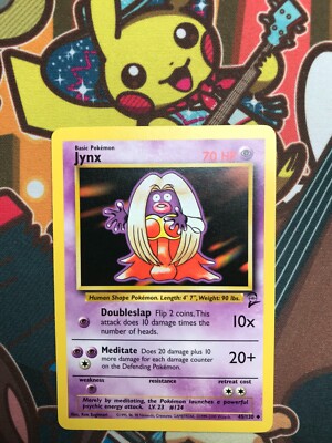 Jynx 45/130 Base Set 2 englisch Pokemon Karten NM