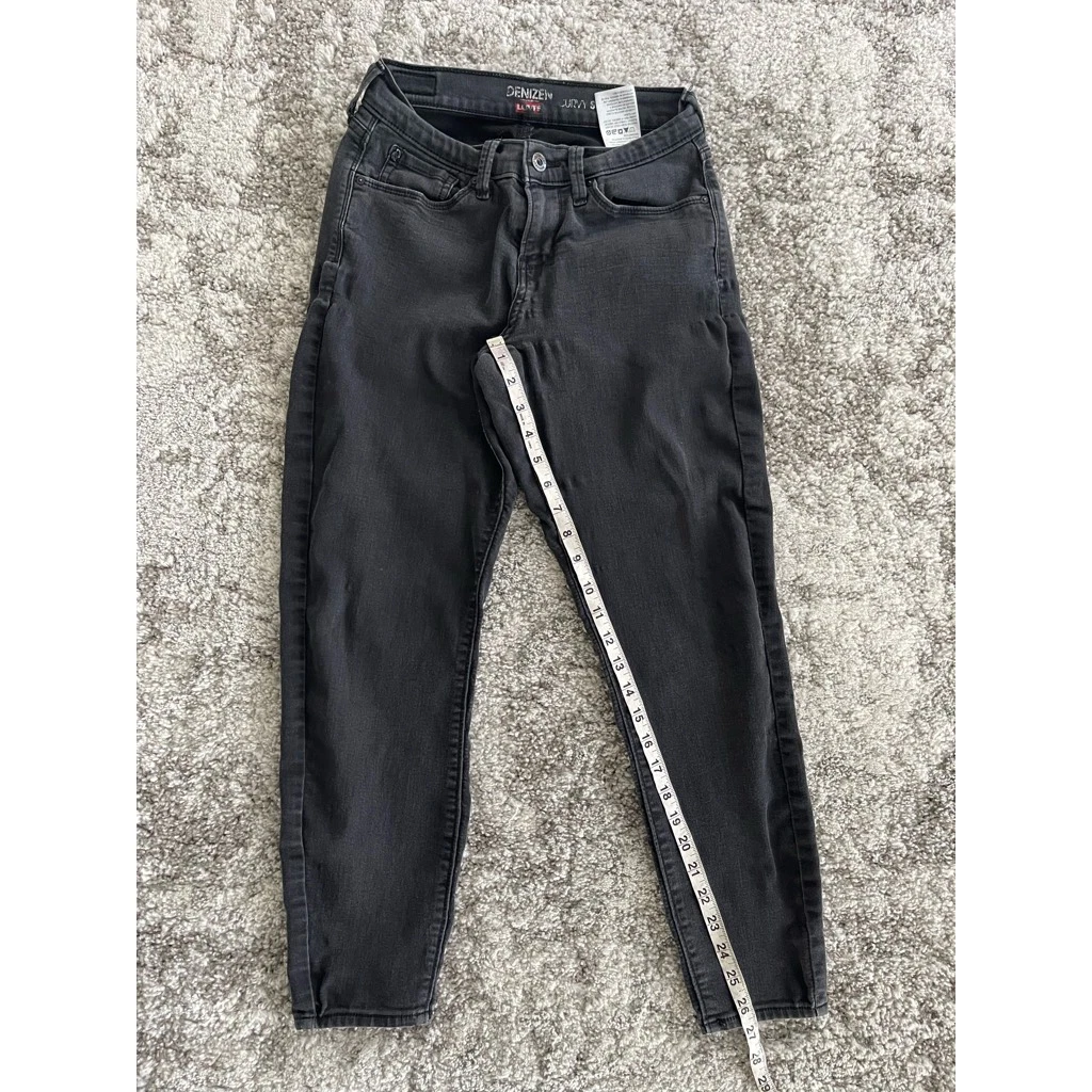 Denizen curvy skinny jeans black cheap