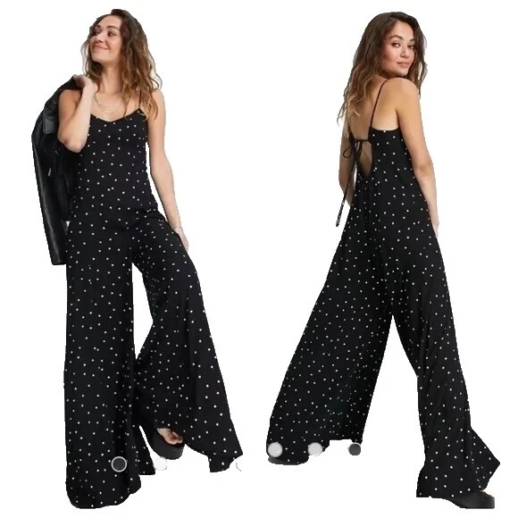 Mono Free People Polka Dot Jumpsuits & Rompers for Women