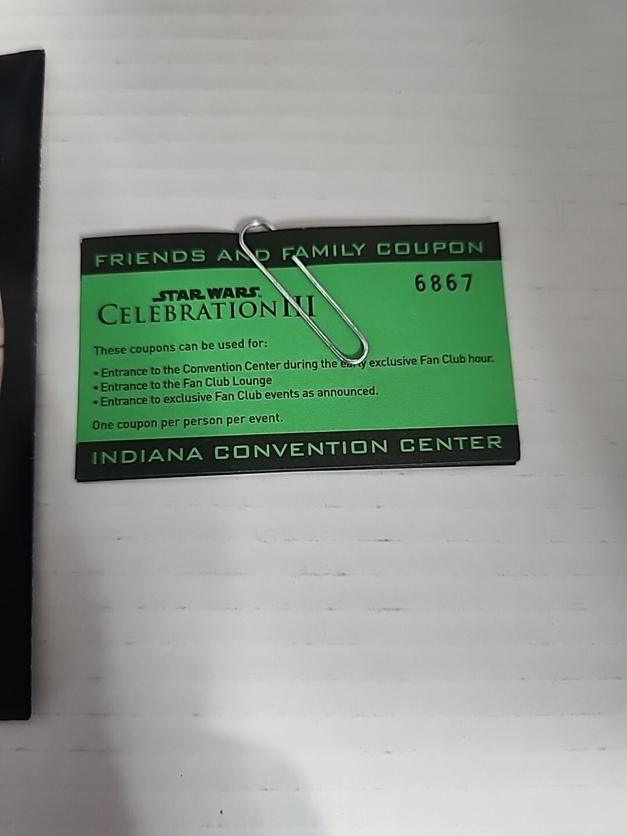 star wars celebration 3 program guide and poster | eBay
