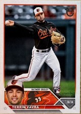2023 Topps Series 2 #524 Terrin Vavra RC Vintage Stock Parallel #/99 Orioles