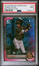 2022 Bowman Chrome Mega Box Prospects #BCP178 Yendry Rojas /199 Pink Refractor