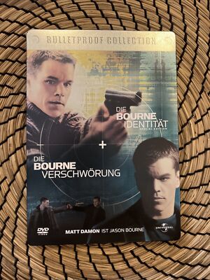 Die Bourne Identität +Die Bourne Verschwörung (2 DVDs/Steelbook)/ F4