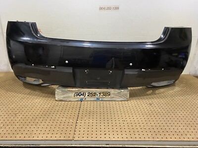 LINCOLN MKZ REAR BUMPER COVER W/ PARKING ASSIST SENSOR HOLES OEM 2017 - 2020  