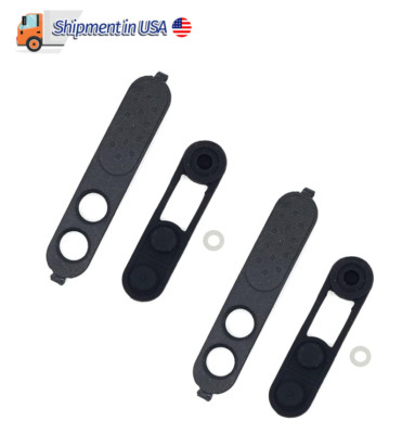 2x PTT PTT Cover and Rubber Button For Motorola DP1400 DEP450 CP200D XIR-P3688 