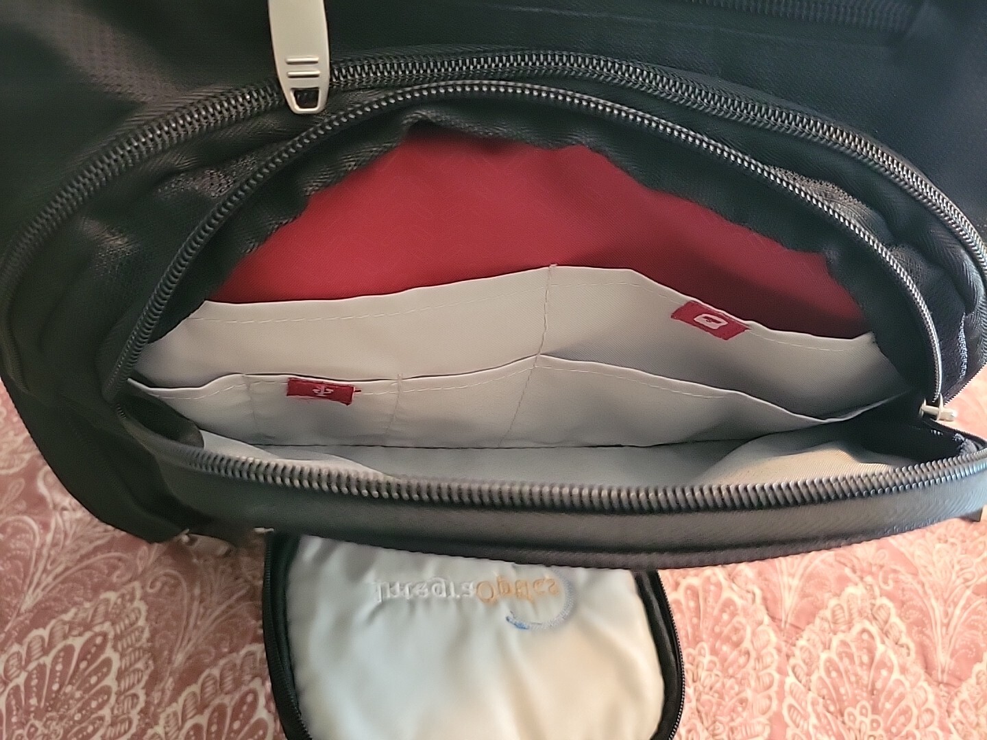 Leed's Backpack Computer Bag IntegraOptics Black … - image 4