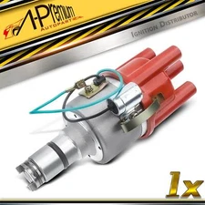 Ignition Distributor w/ Cap & Rotor for Volkswagen Beetle Campmobile Transporter