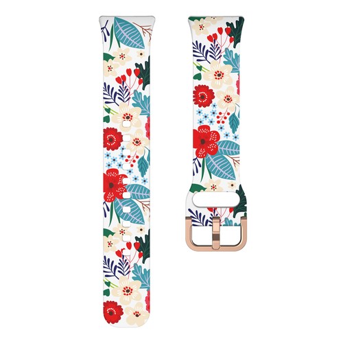 For Samsung Galaxy Fit 3 SM-R390 Printed Silicone Watch Band Replacement Strap - 第 5/22 張圖片