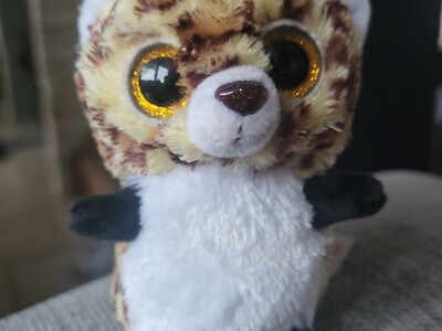 Keel Toys Mini Motsu Sommersprossen der Leopard Gepard weiches Plüschtier Beanie Spielzeug 4 Zoll