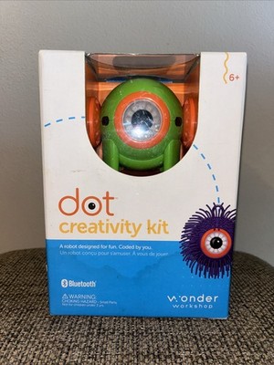 Wonder Workshop Dot Creativity Kit DO01 Robot Bluetooth Ages 6+ APP control NOB