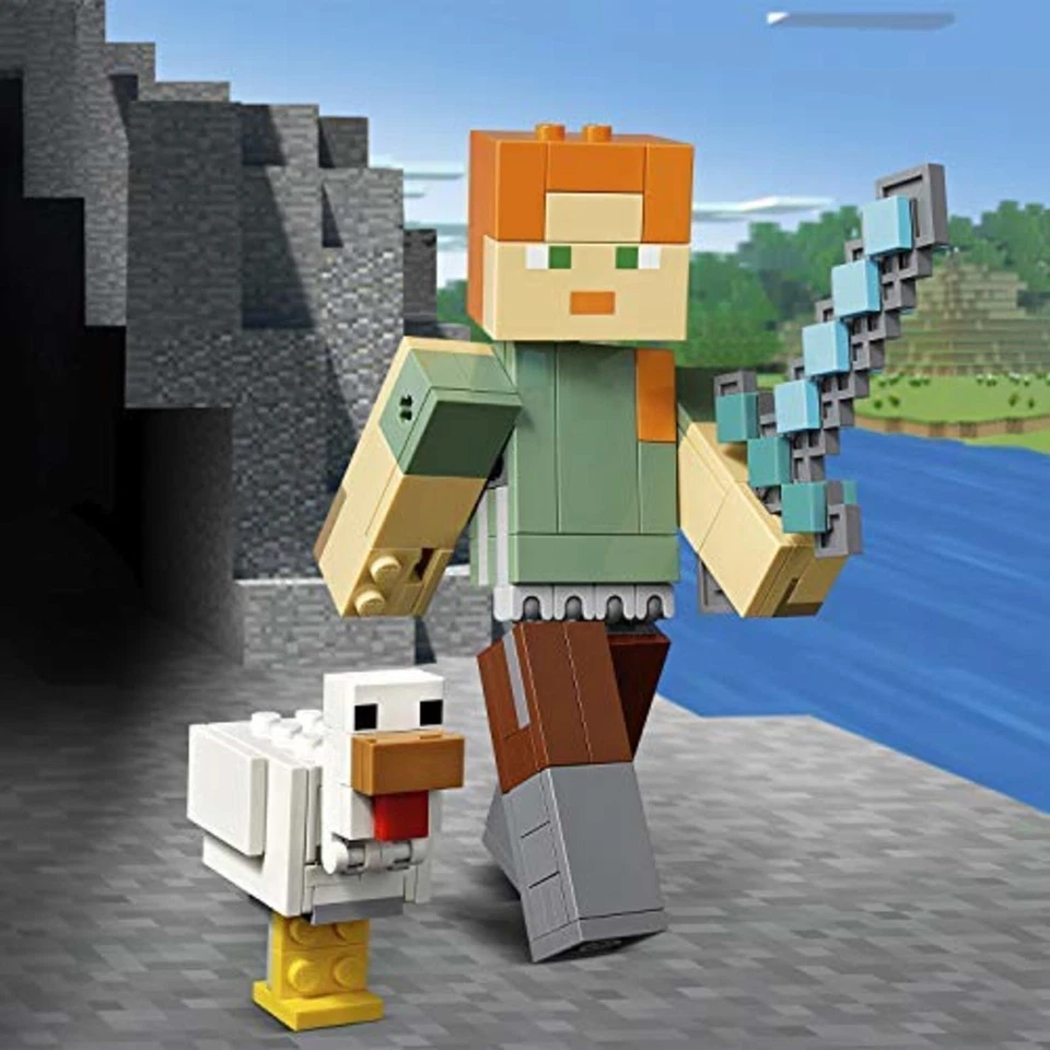 LEGO MAIN CRAFT MINE CRAFT Big Fig Alex and chicken 21149 F/S w/Tracking# Japan - Image 2 of 4