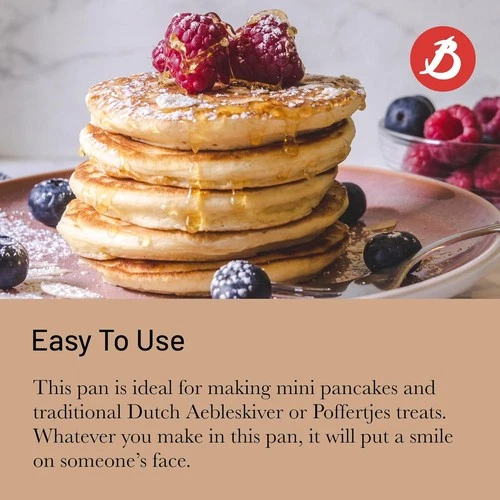 de Buyer Mineral B Element Aebleskiver Pan - Thumbnail 5