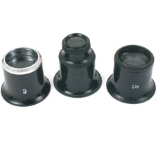 3 3x 7x 10x Eye Loupes Jewelers Watchmakers Magnifier Magnifying Tools