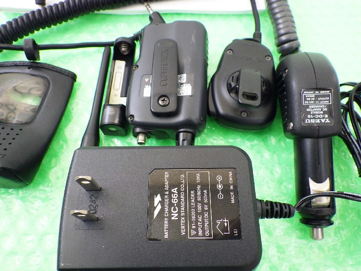 YAESU VX-1 デュアルバンド受信機 ACアダプター付き Yaesu Vx-1 Dual Band Ham Radio 144/430MHz VHF/UHF used | eBay