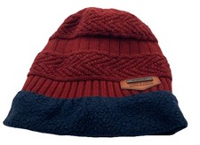 WOMENS HINDAWI WINTER KNIT HAT SUPER SOFT INSIDE  OUT BURGUNDY OSFM GOOD