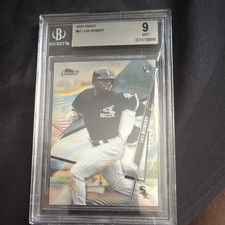 Topps 2020 Finest #97 Luis Robert Rookie RC BGS Graded Chicago White Sox