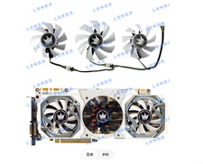 For GALAX GTX970 980 980ti HOF Hall of Fame Graphics Card Cooling Fan