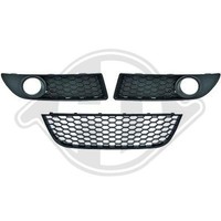 LüFtungsgitter StoßFäNger Diederichs 2205845 Hd Tuning FüR Mitte Links Rechts