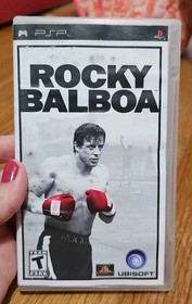 Rocky Balboa Game Sony PSP Complete Playstation Portable 💥 Box Damage 💥