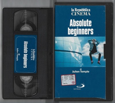 Absolute Beginners FILM VHS Julien Temple Eddie O'Connell Patsy Kensit