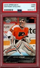 2015-16 UPPER DECK ANTHONY STOLARZ YOUNG GUNS ROOKIE #488 PSA 9 MINT YG RC UD