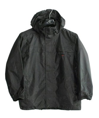 DIDRIKSONS Kids Jacket 7-8 Years 130 cm Grey Hooded Full Zip Polyamide