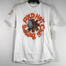 Parks Project x Red Hot Chili Peppers Yosemite Tee, Women's Size S -White/Orange