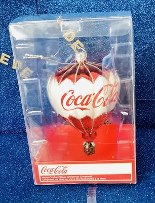 KURT ADLER COCA COLA GLASBALLON BAUMSCHMUCK