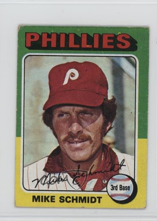 1975 Topps Mini Mike Schmidt #70 HOF 1p38