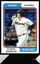 2023 Topps Heritage #539 Avisail Garcia Miami Marlins