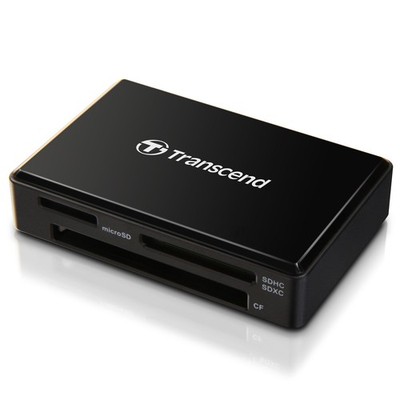 Transcend RDF8 USB 3.1 Gen 1 Kartenleser SDHC SDXC microSD Schwarz Multi-Reader