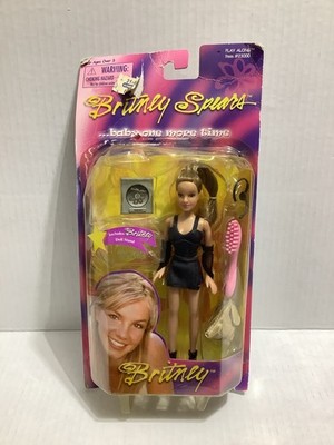 NEW VTG 2001 PLAY ALONG BRITNEY SPEARS WHITE TOP BLACK DRESS DOLL 23000