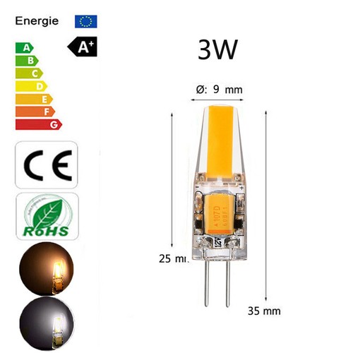 G4 led 12V 3W 6W COB Dimmable Capsule Corn Bulb Light Replace Halogen - Picture 4 of 11