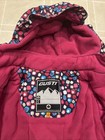 Gusti Girls Purple Print Winter Jacket size 5 — photo 6