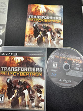Transformers: Fall of Cybertron (Sony PlayStation 3, PS3, 2012) CIB Tested Works